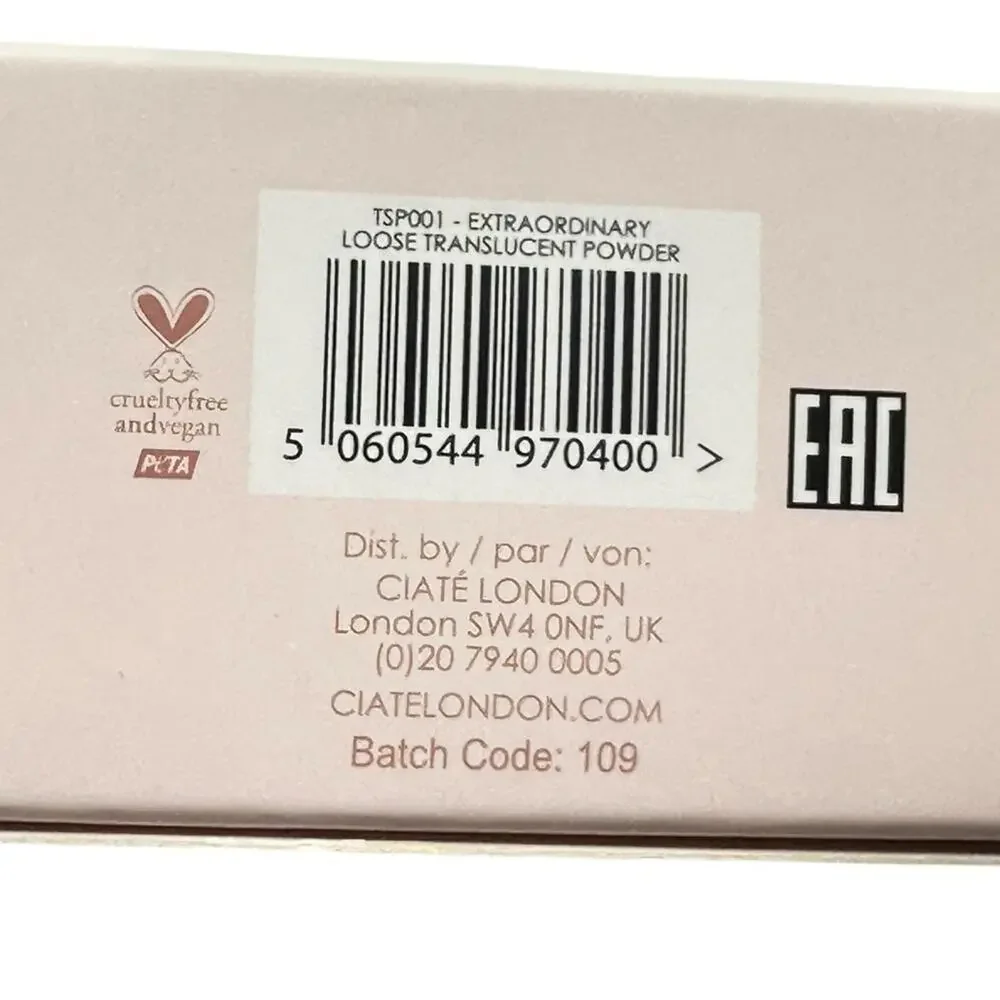 Ciaté London Extraordinary Translucent Setting Powder 0.52 oz NEW